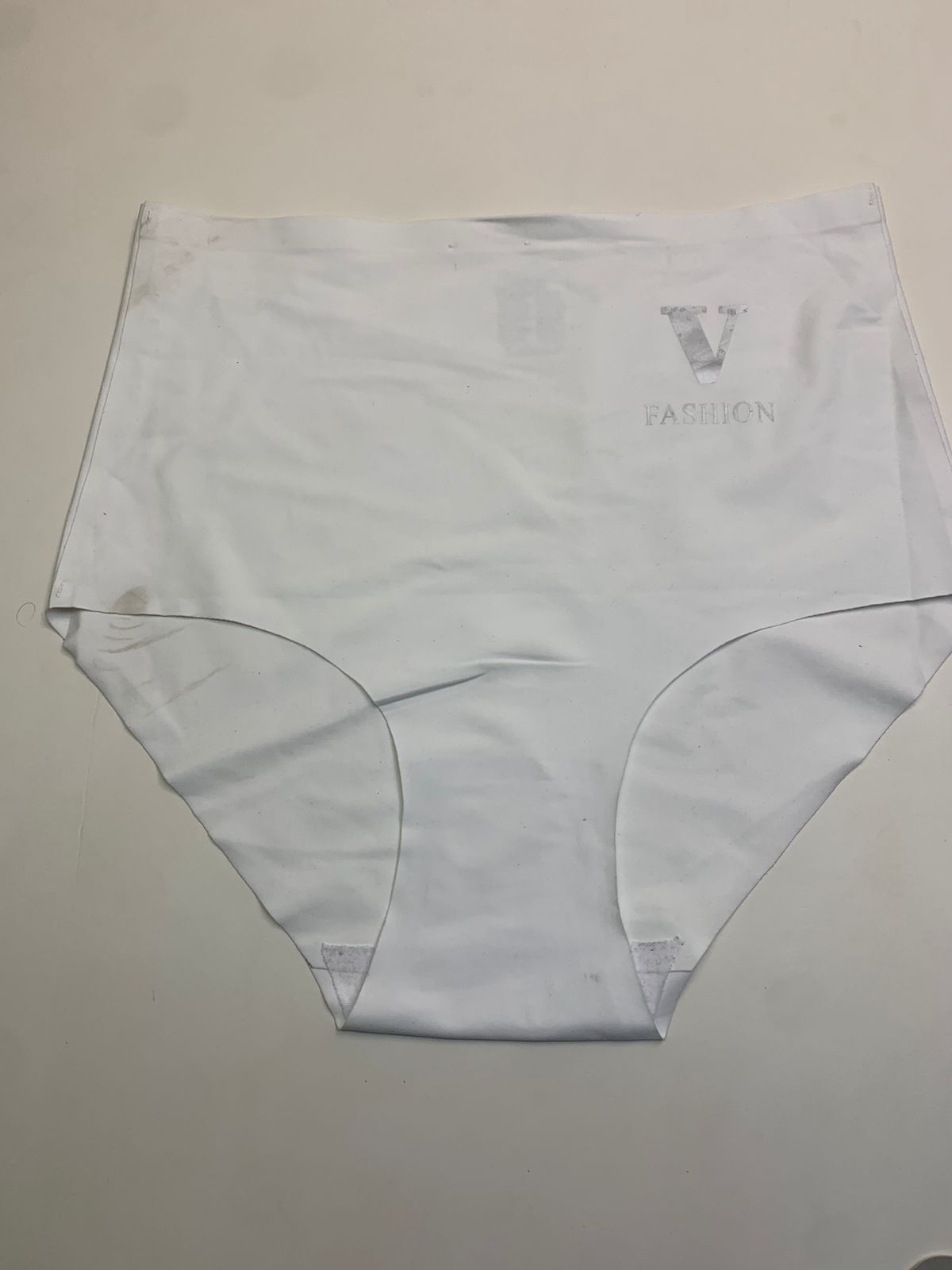 Slightly Decolor Seamless Ice Silk High Waist Underwears 250145(096)