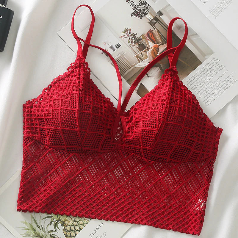 Cross Back Yoga Wear Breathable Push Up Bra