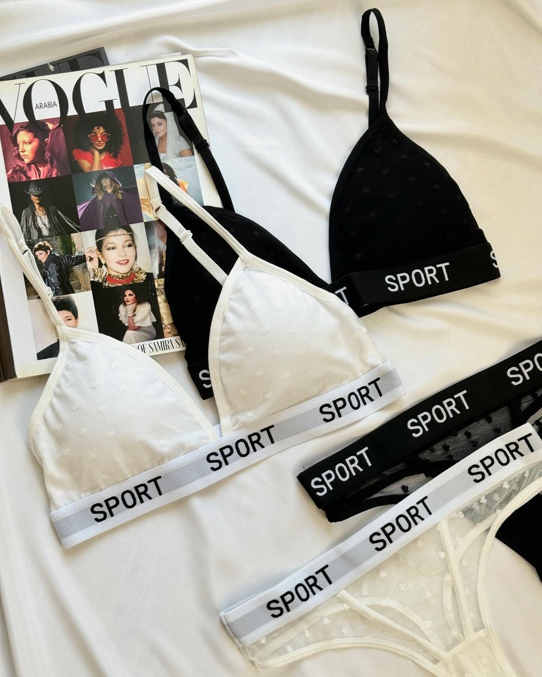 Daily Wear Sport Design Bra and Panty Set