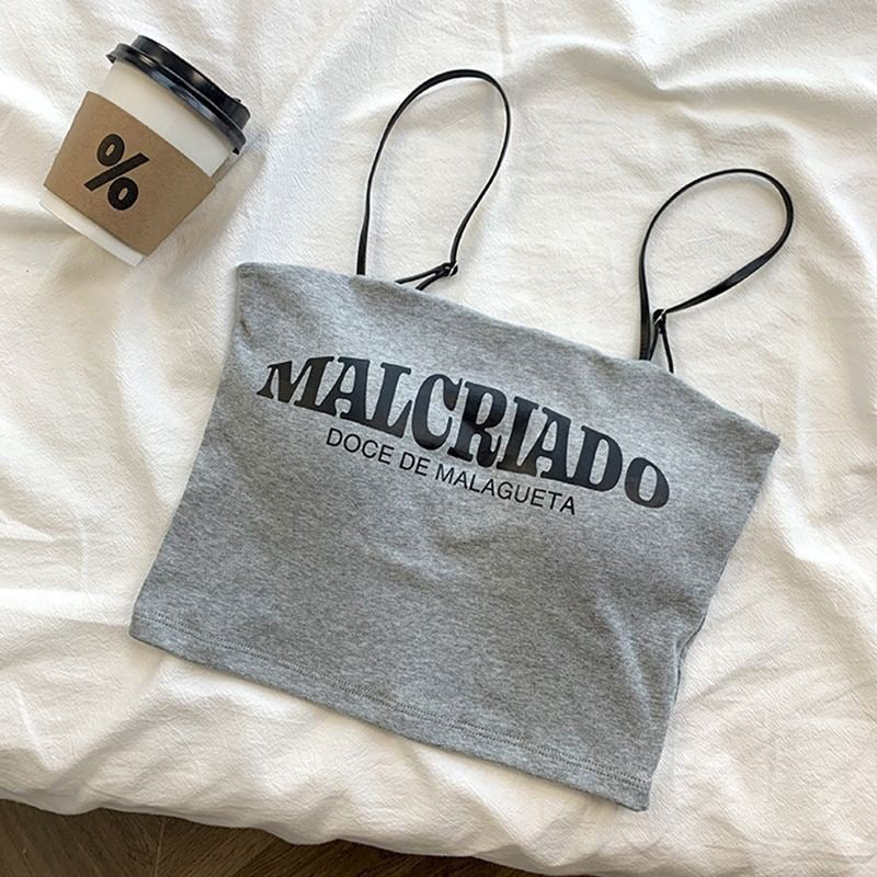 Malcriado Thin Straps Tank Top