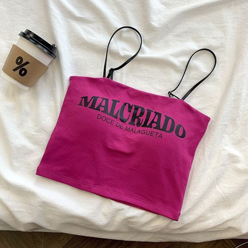 Malcriado Thin Straps Tank Top