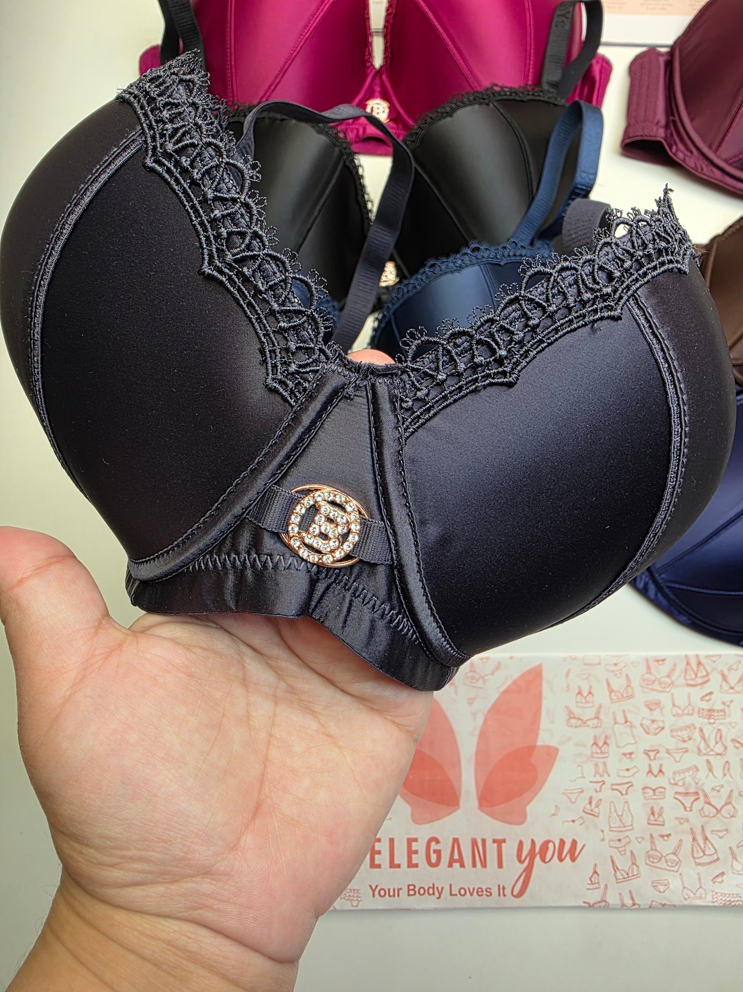 Binny's Premium Plus Size D Cup Underwire Bra*(168)