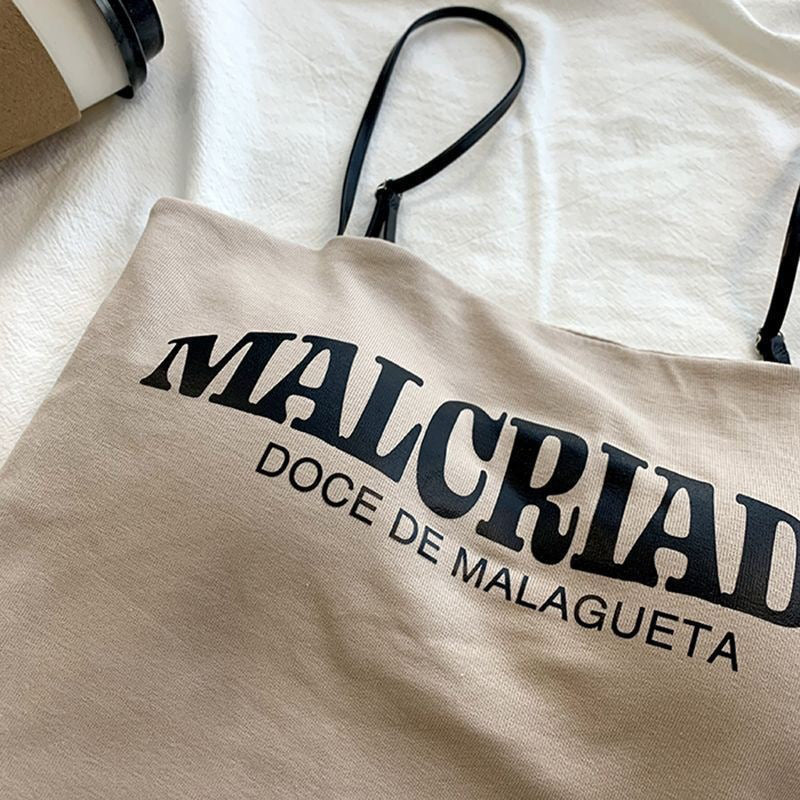 Malcriado Thin Straps Tank Top