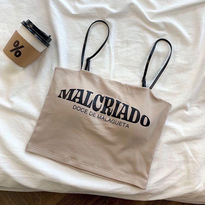Malcriado Thin Straps Tank Top