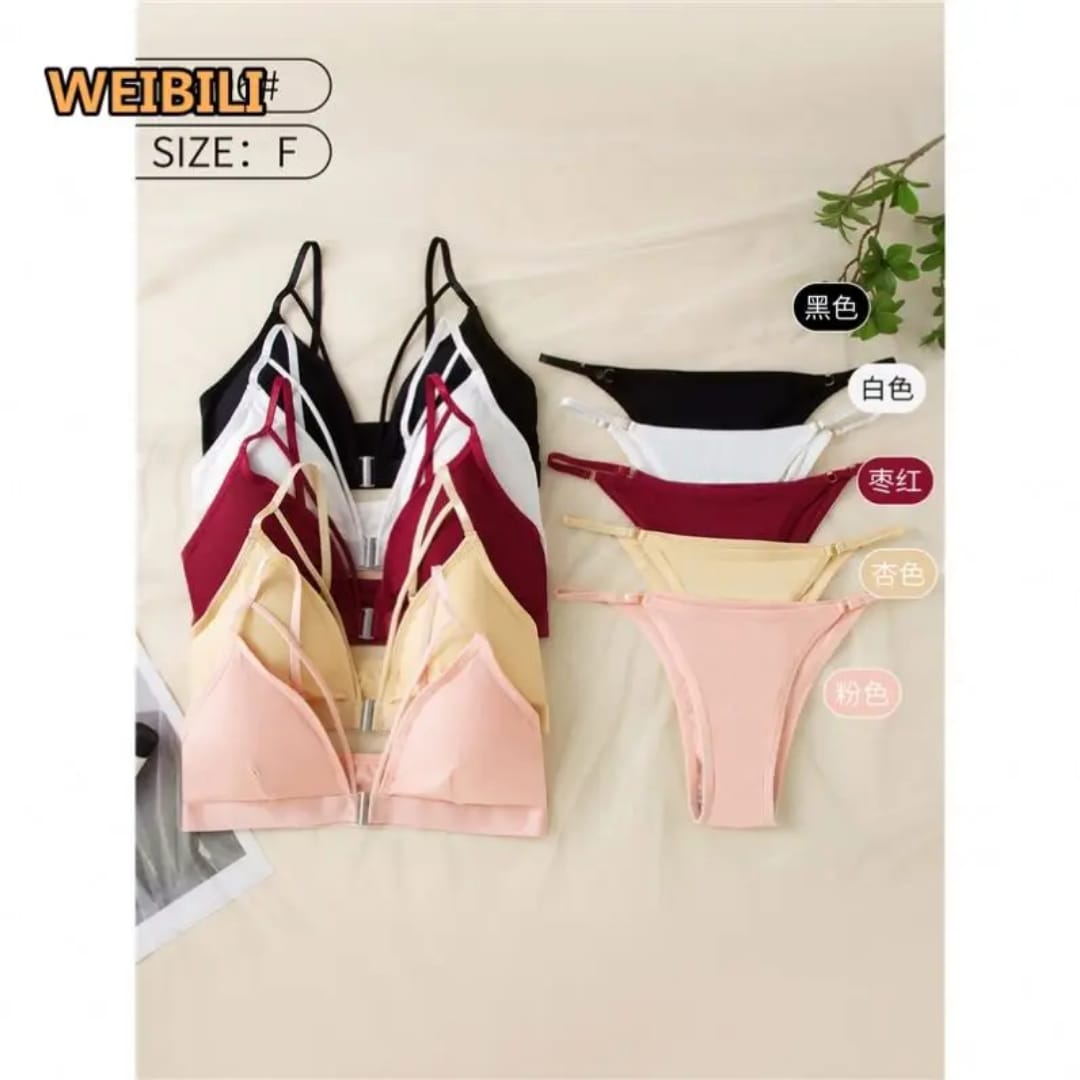 Front Buckle Bikini Set(38-40)