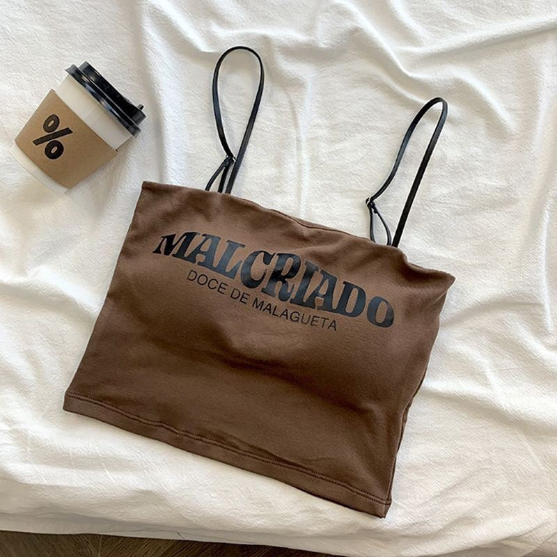 Malcriado Thin Straps Tank Top