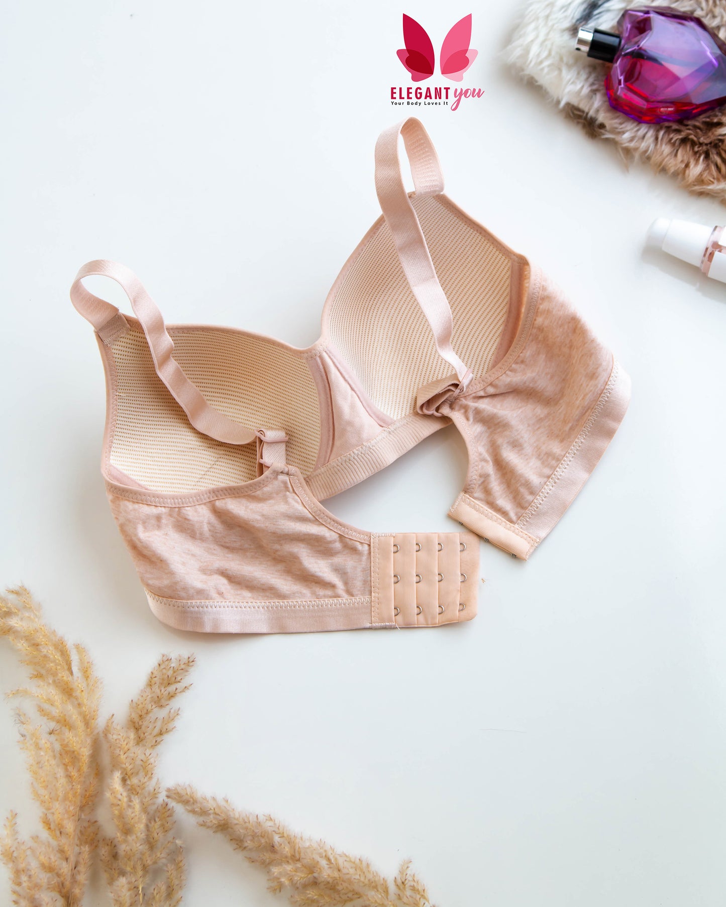 Full Coverage Thin Padded Non Wired Bra (095)