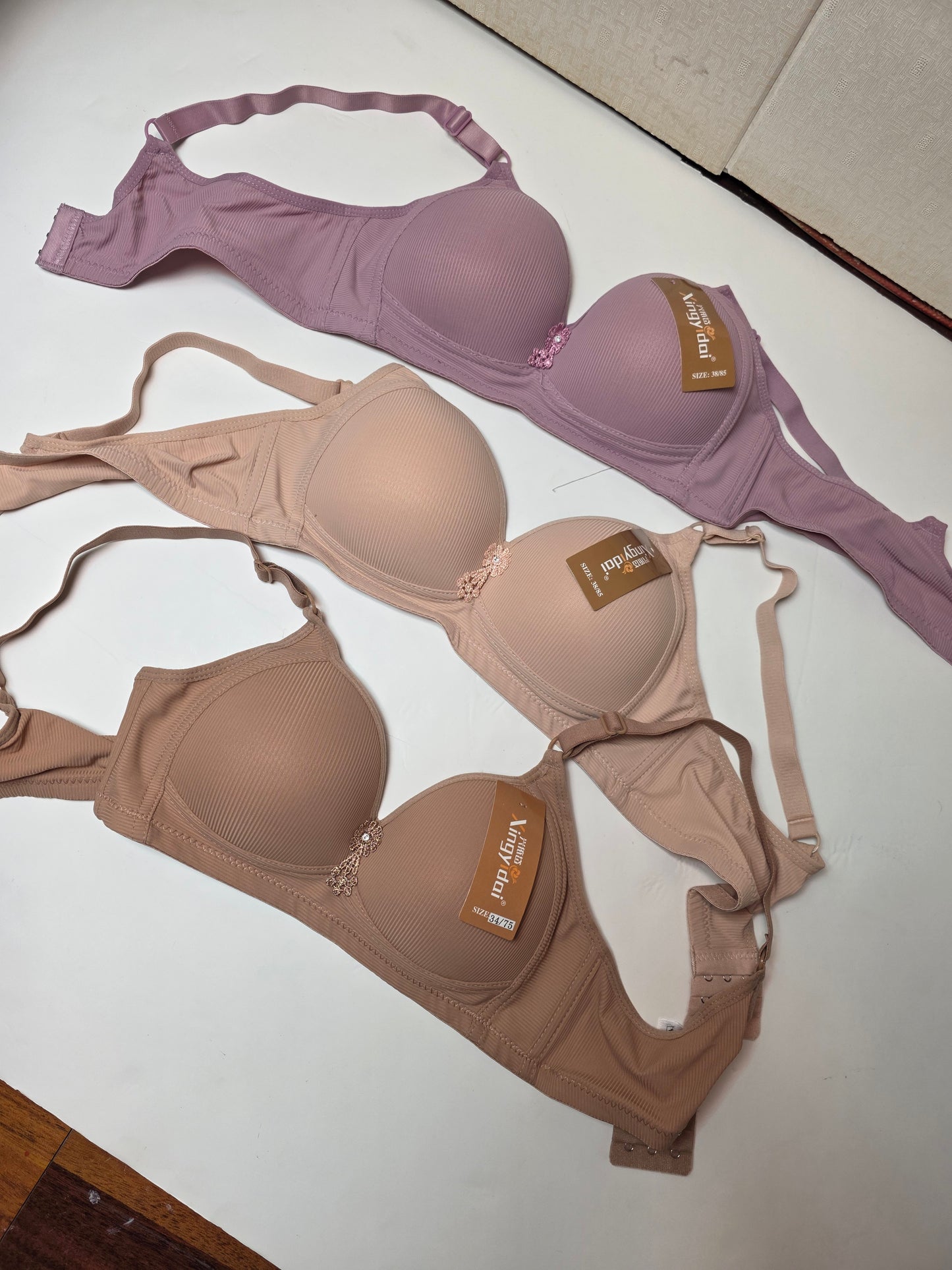 (34-38)b Round cup T shirt Bra (068)