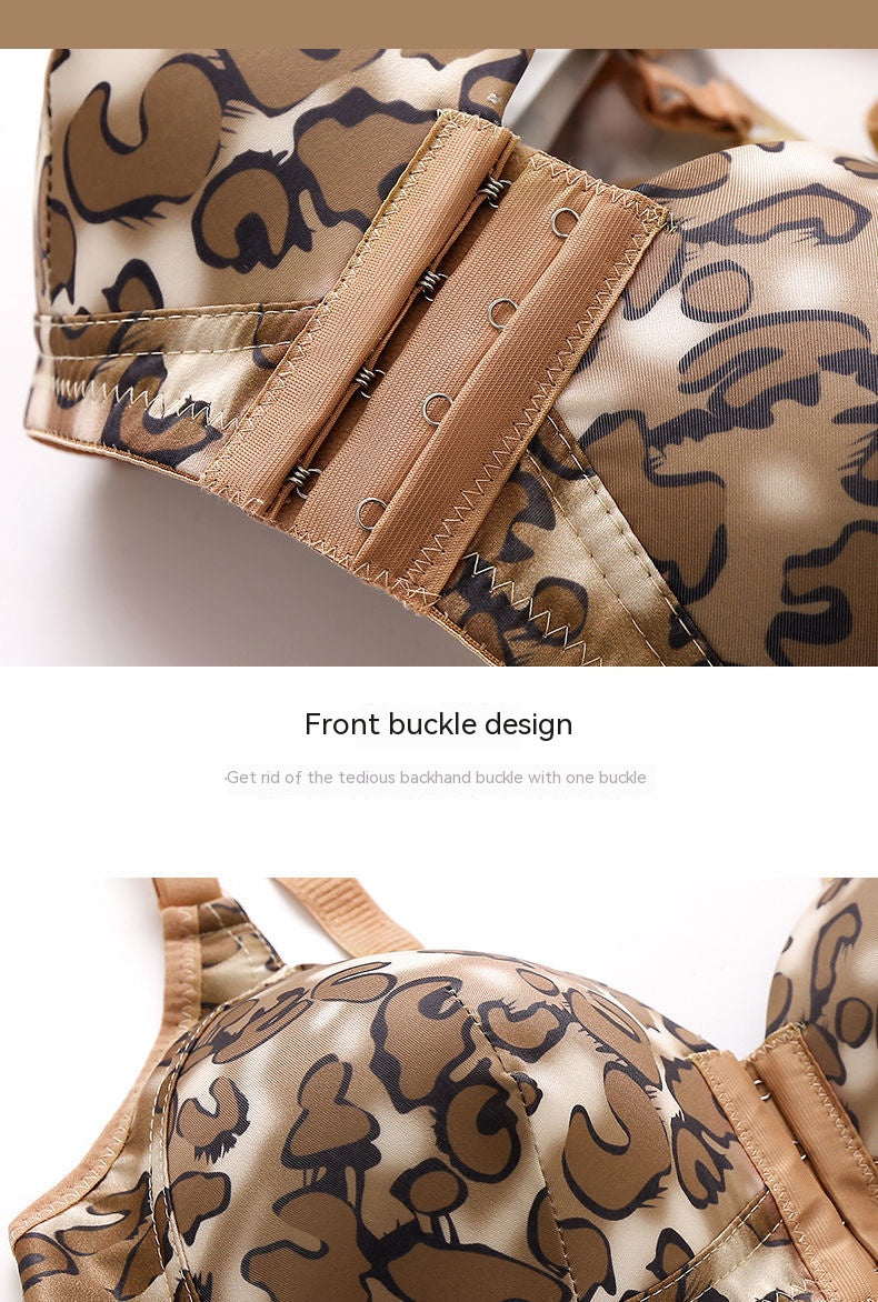 Comfy Full Coverage Front Open Breathable Bra (068)