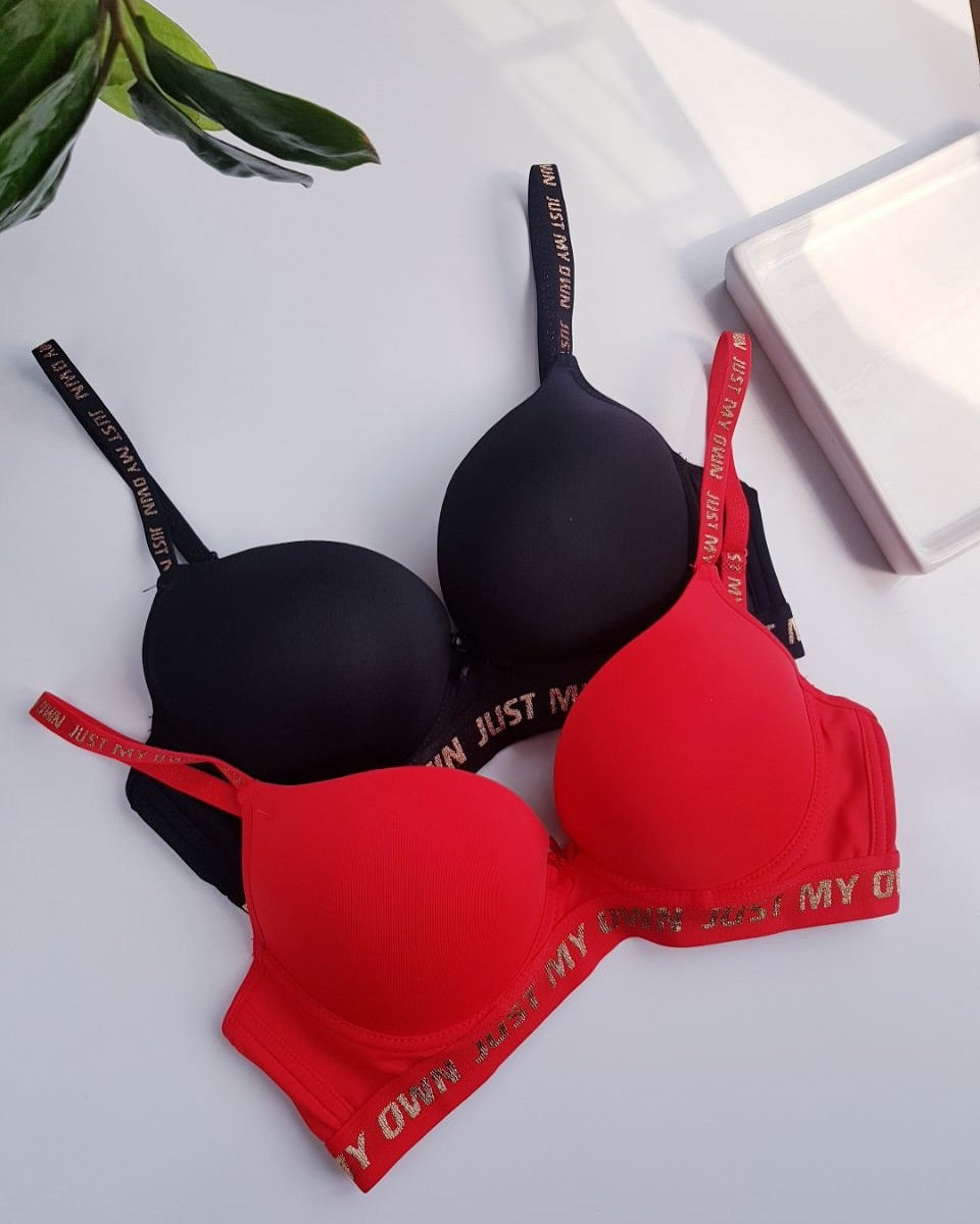 C and D CUP Daily Wear Thin Pad Push-up Under Wire Bra