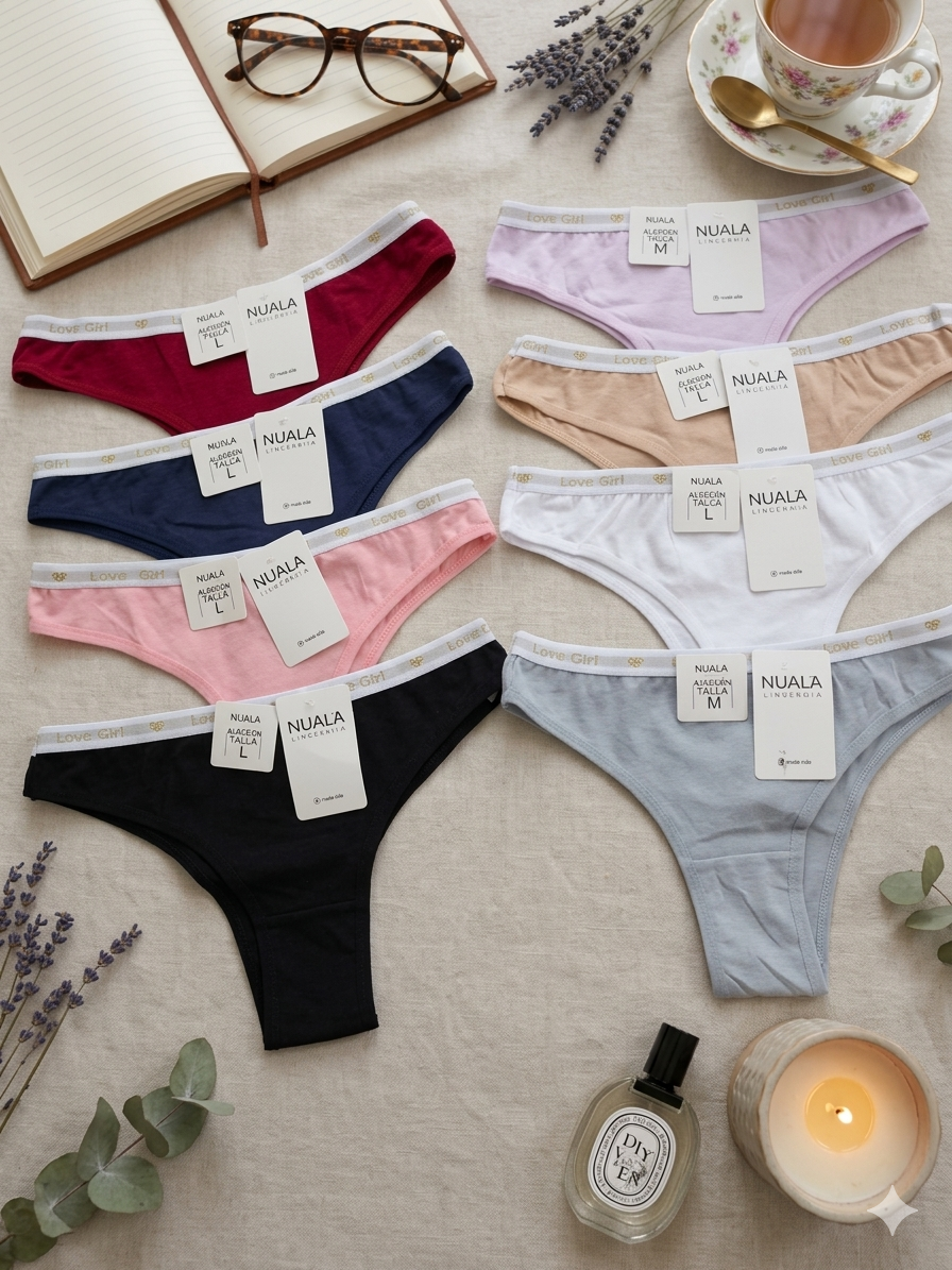 Love Girl Strechable Cotton Underwears(114)