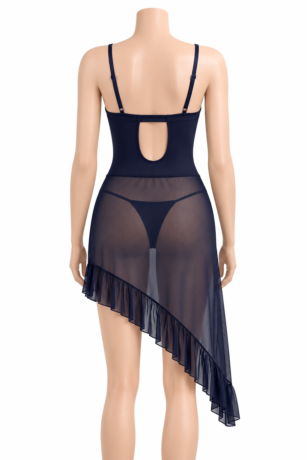 Royal Midnight Lace Babydoll Nighty 35430