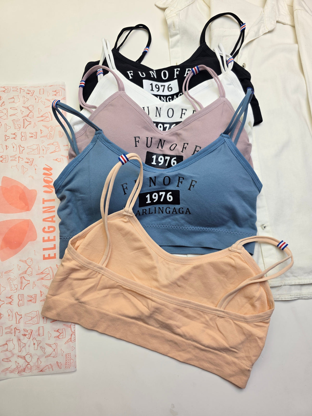 Double Strip Dailywear Sports Bra(024)*