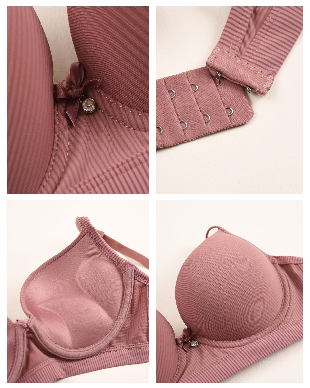 (34-40)B Premium Range Double Padded Push-up Wired Bra (175)