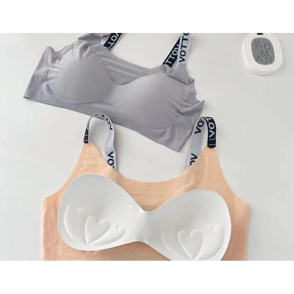 Seamless Ice Silk Sports Bra
