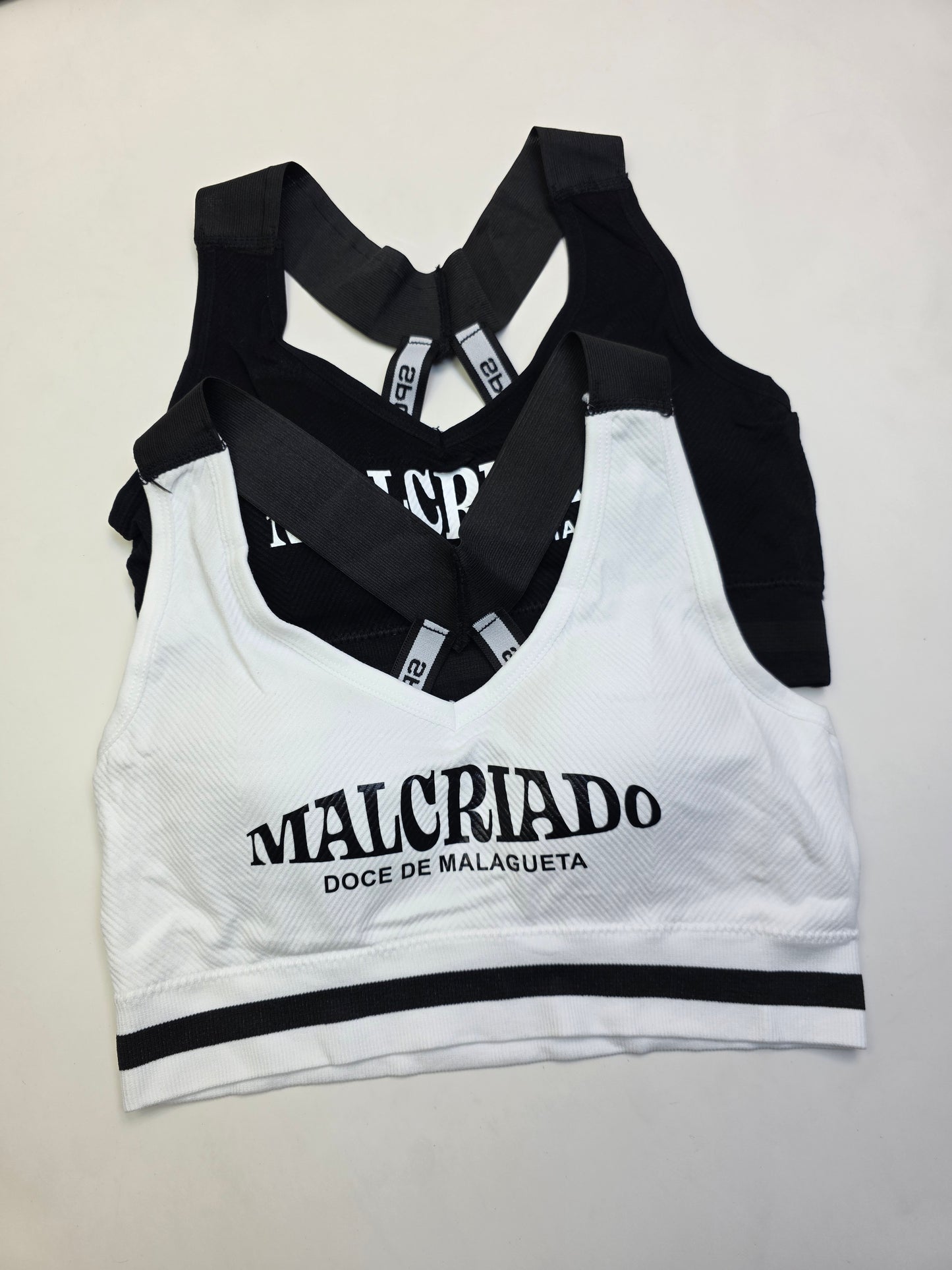 (30-38)WIDE STRAP Criss Cross Back Sports Bra x Malcriado (021)*
