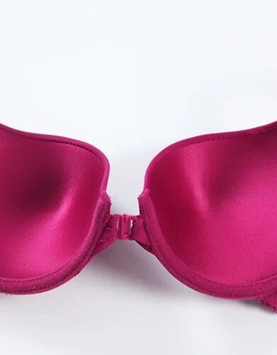 Front Open With Back Hooks Padded Push-up Bra