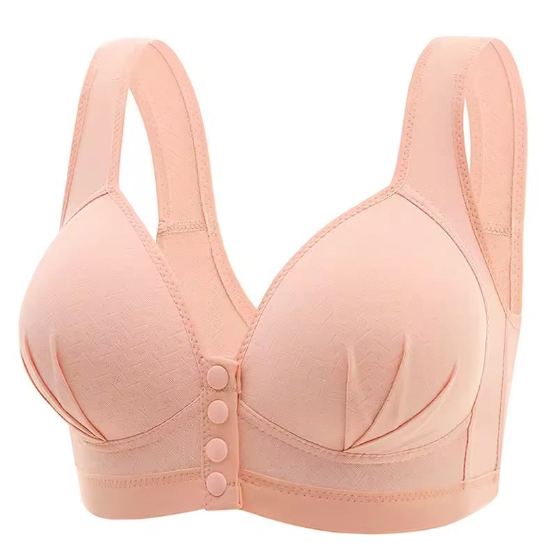 Wide Straps Front button Light Padded Bra