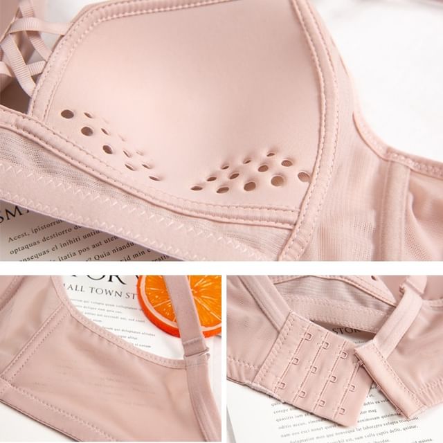 Elegant Thin Pad non Wire Bra