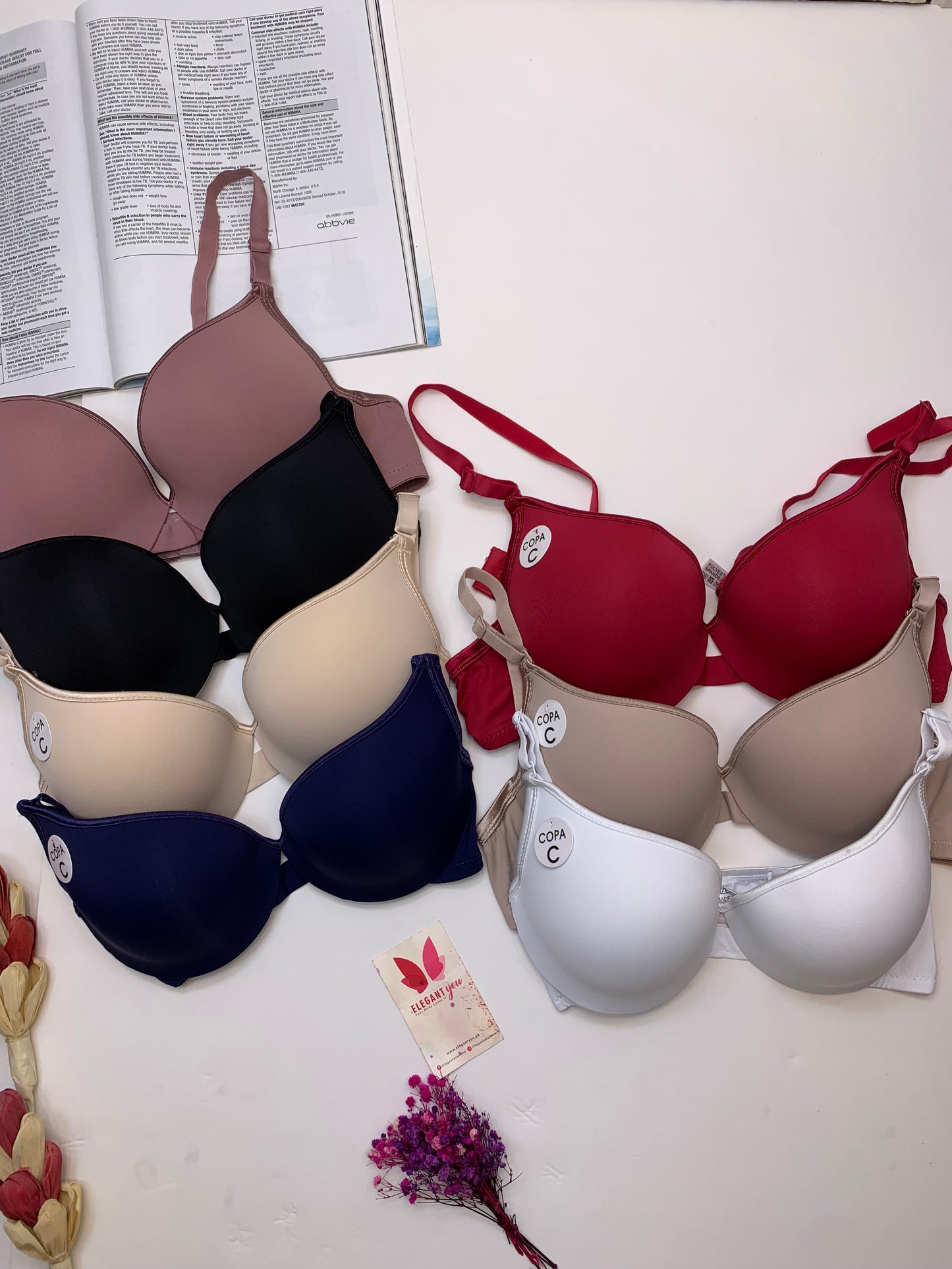 Premium Range Padded Push-up Under Wire Bra (155)