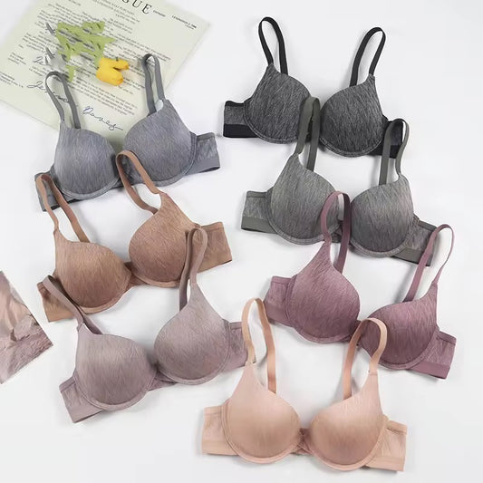 Demi Cup Padded Push-up Wired Bra