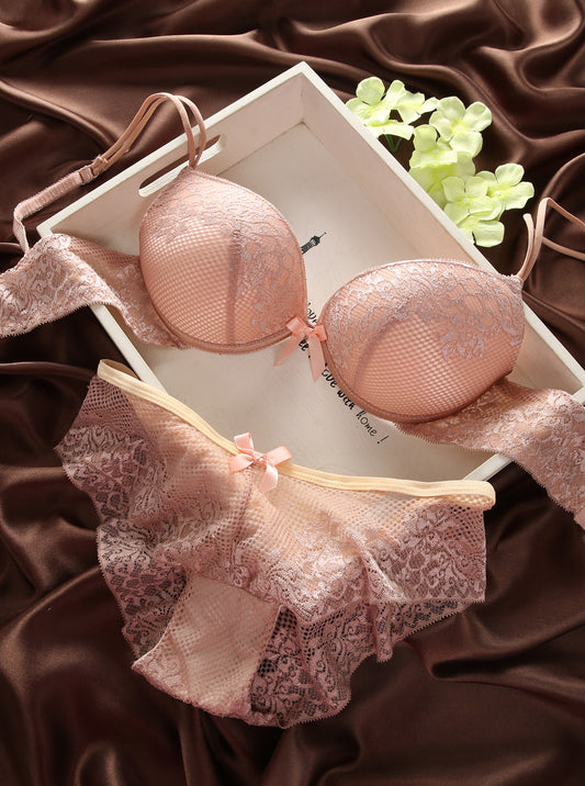 Sexy Bridal Collection Double Padded Bra Panty Set