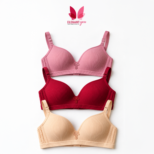 (34-40)b Soft Thin Padded Bra(1418)