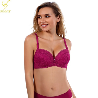 Elegant Daily Wear Padded Push-up Under Wire Full Coverage Bra