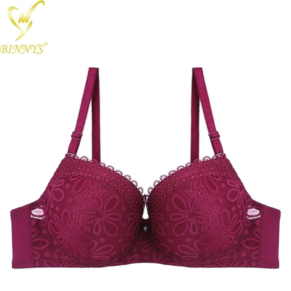 Elegant Daily Wear Padded Push-up Under Wire Full Coverage Bra