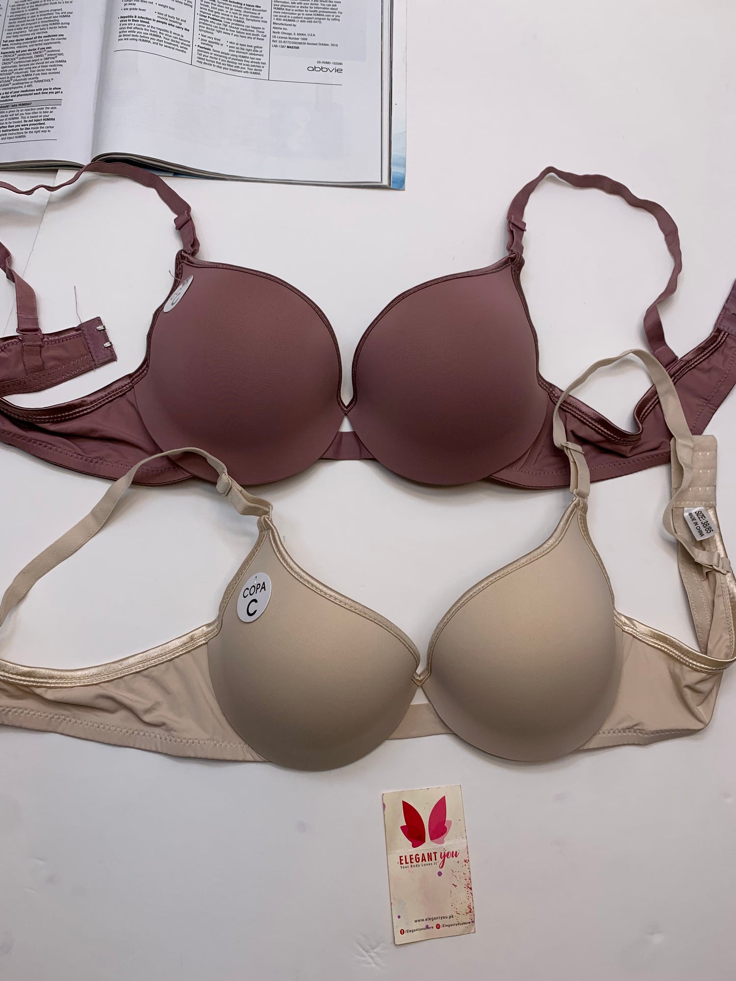 Premium Range Padded Push-up Under Wire Bra (155)