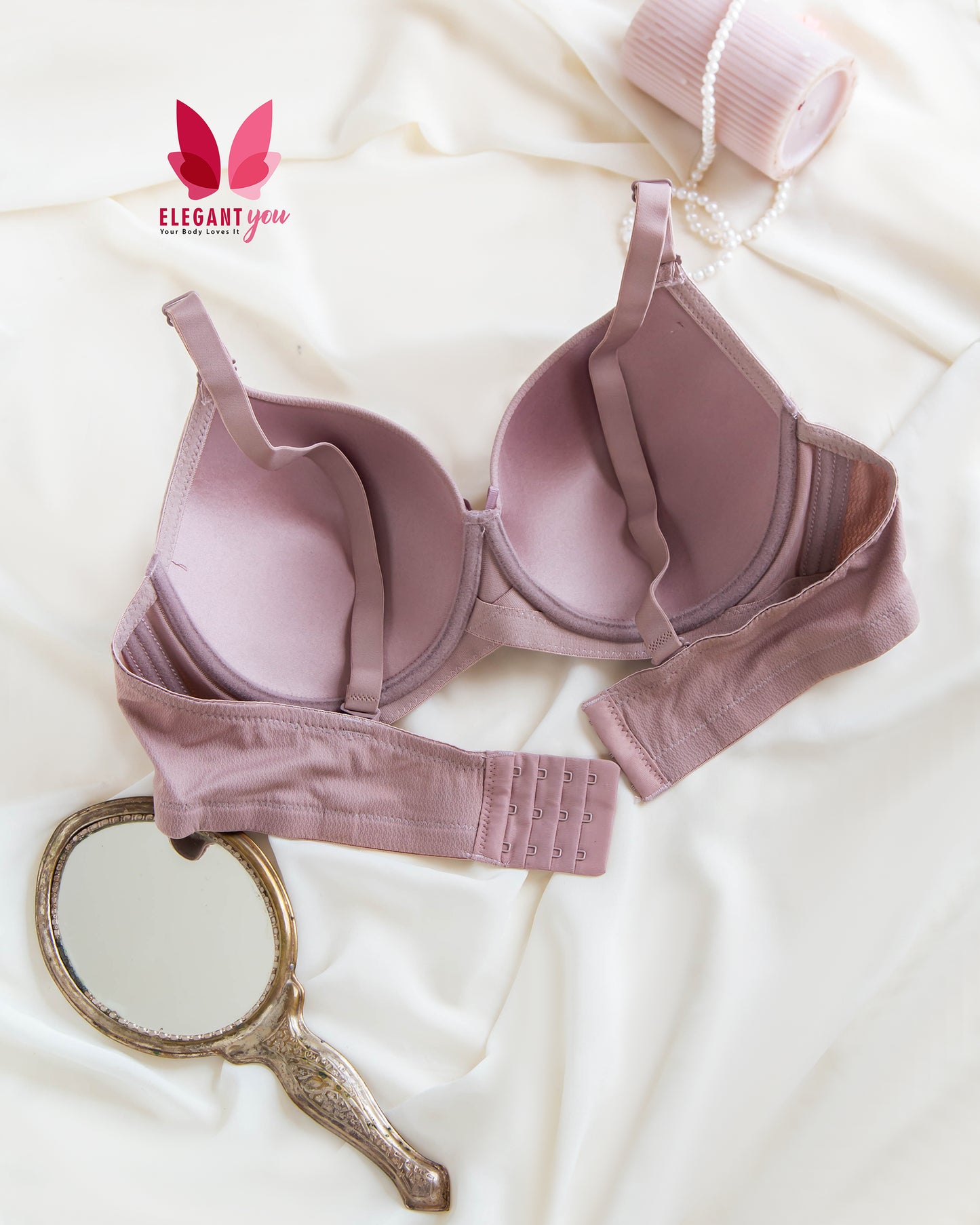 C Cup Size Thin Pad Push-up Under Wire Bra