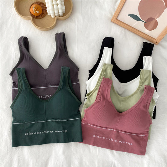 Plus Size Alexender Weng WIDE STRAP SPORTS BRA Free Size For (30-36)