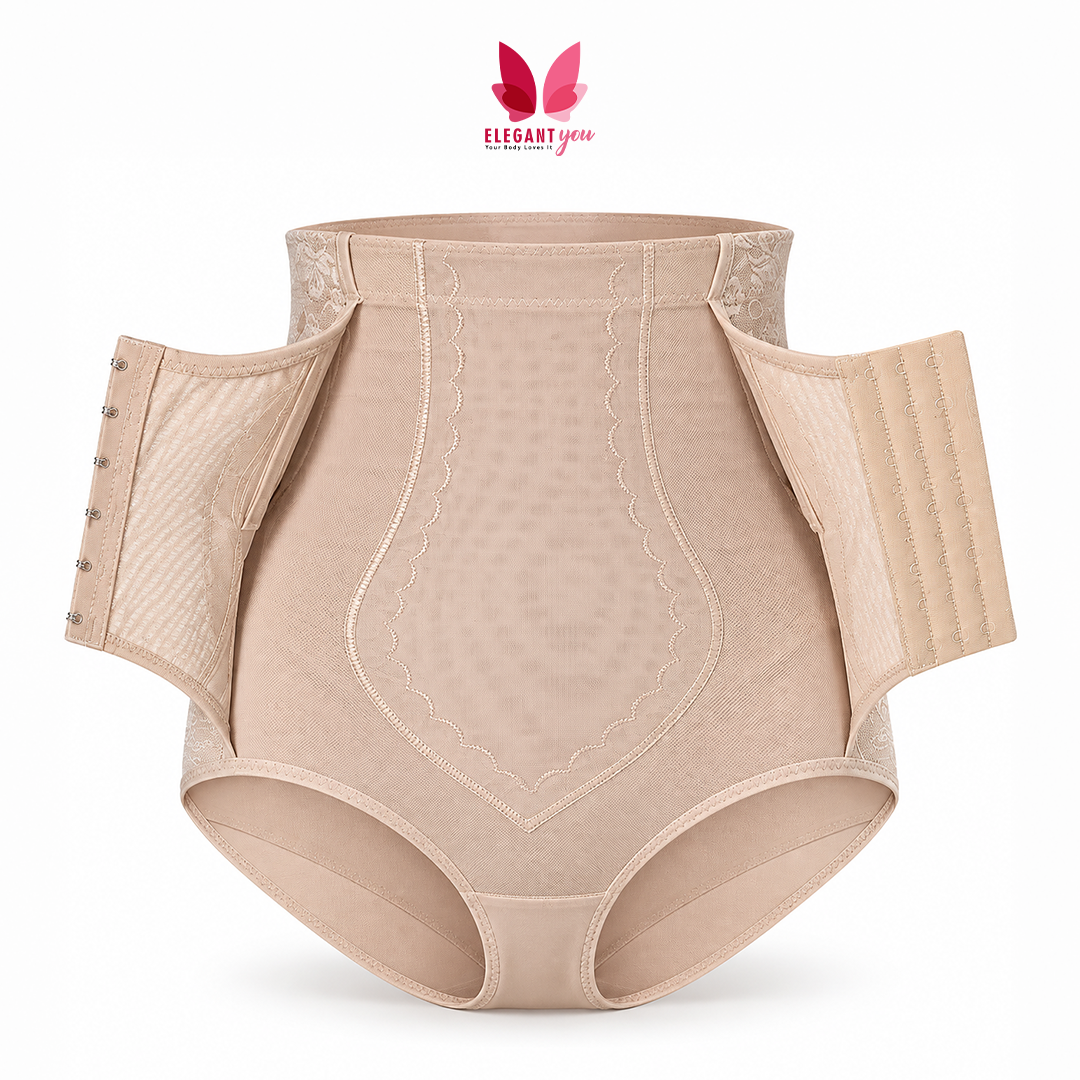 High Waist Panty Style Tummy Shaper with Hooks D19(A-2)
