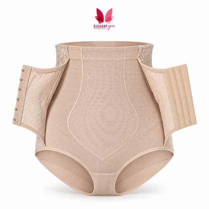 High Waist Panty Style Tummy Shaper with Hooks D19(A-2)
