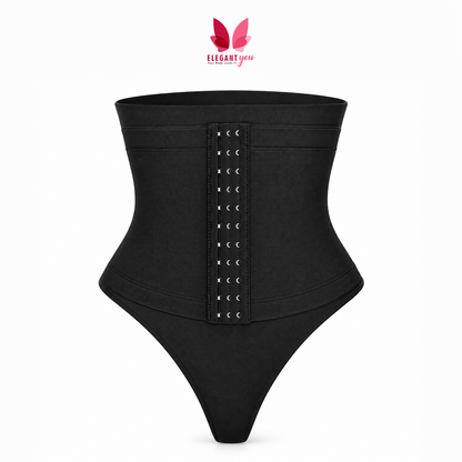 Seamless Thong Style Waist Control Butt Lifter With Hooks For Adjustment 17733 (B-4)