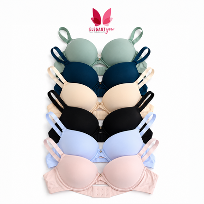 (36-42)C Premium Double Padded Pushup Wired Bra(151)^