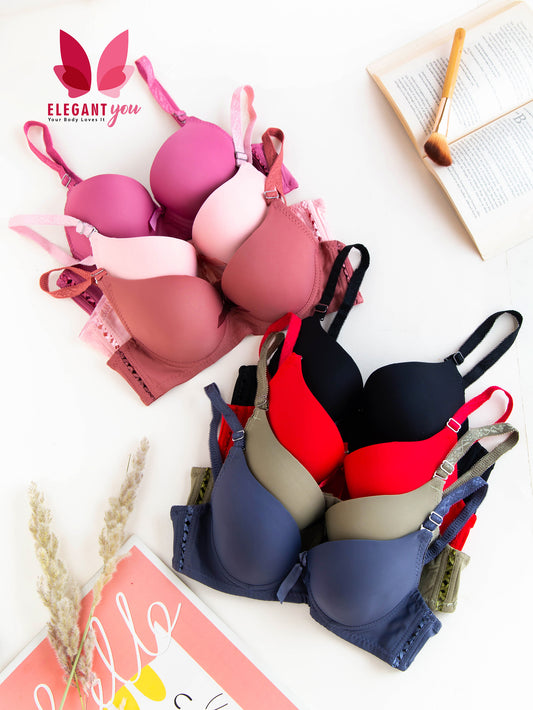 Classy Daily Wear Padded Push-up Under Wire Bra