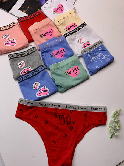 Funky Print Strechable Cotton Underwears