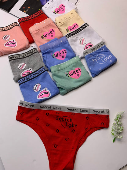 Funky Print Strechable Cotton Underwears
