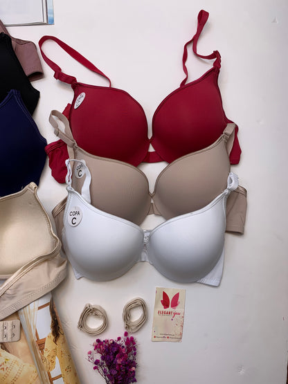 Premium Range Padded Push-up Under Wire Bra (155)