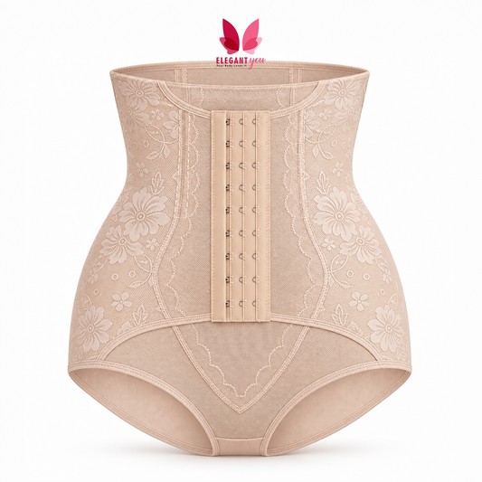 High Waist Panty Style Tummy Shaper with Hooks D19(A-2)