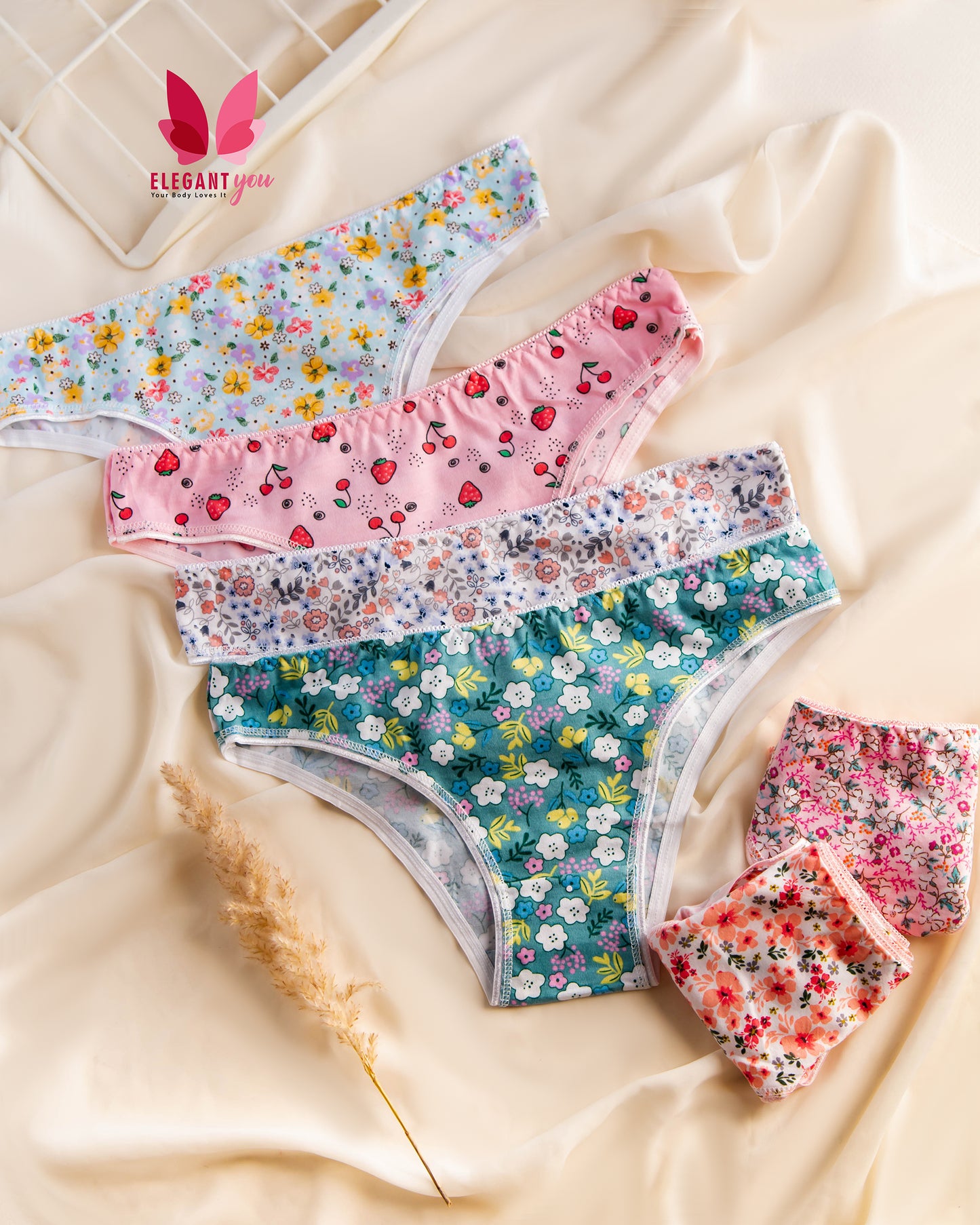 Printed Soft Cotton Strechable Underwear