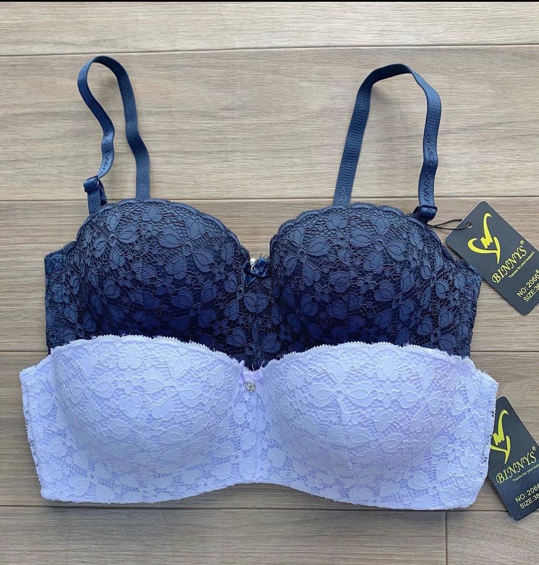 Fancy Daily Wear Padded Push-up Under Wire Half Cup Bra