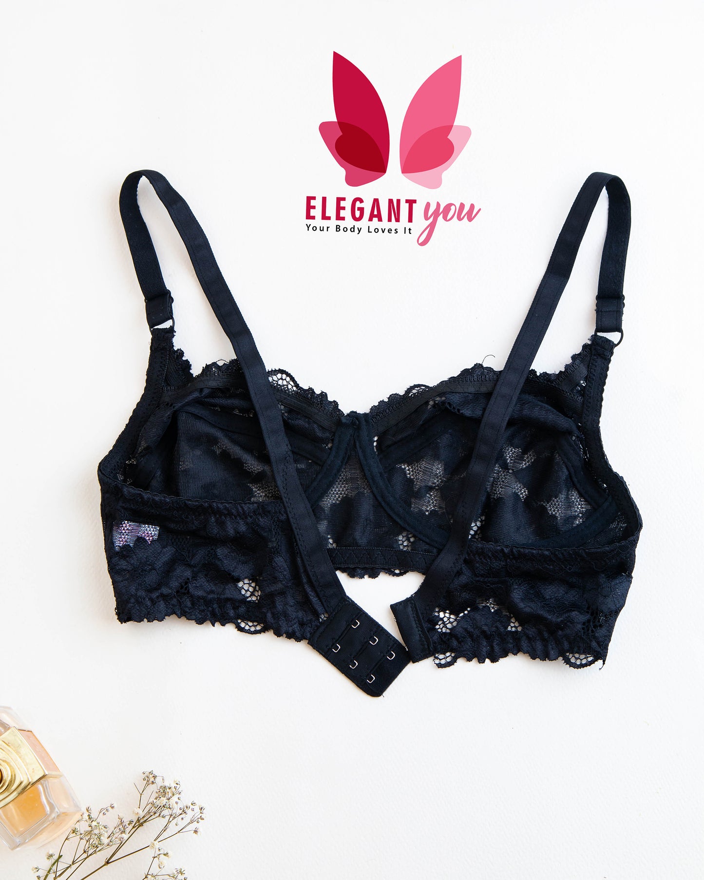 Beautiful Lace Pattern Daily Wear bra