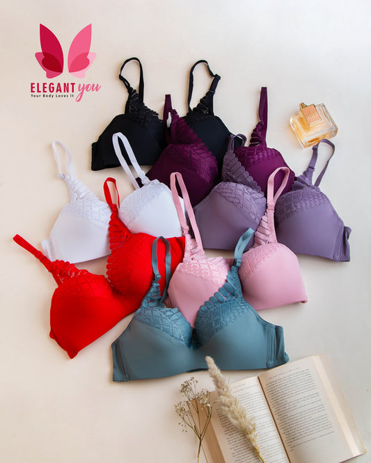 Seamless Double Padded Fashion Bra