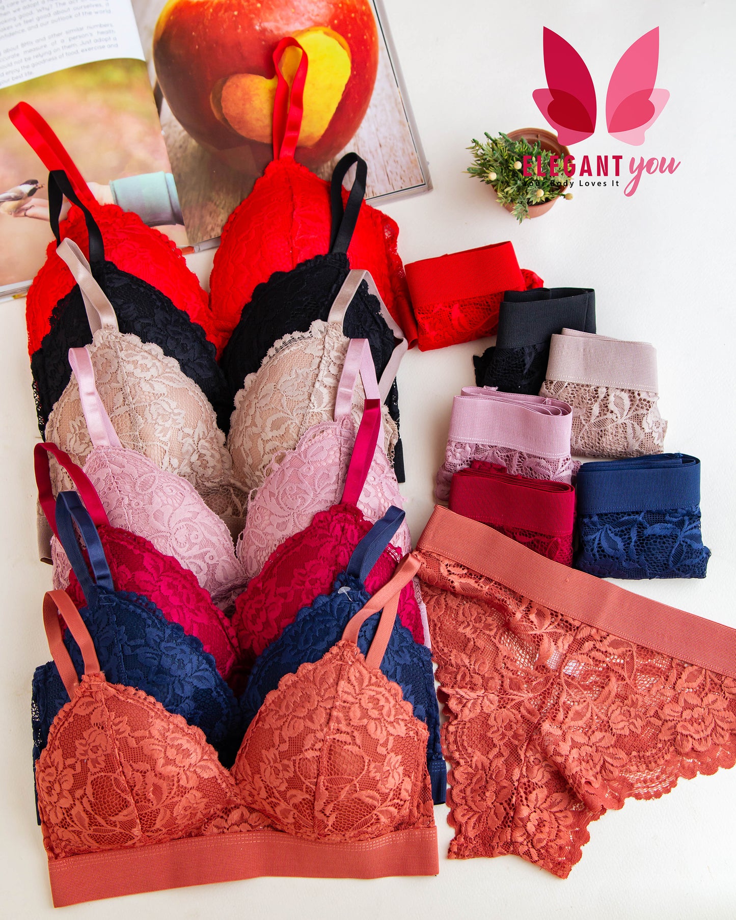 Elegant Brallete Bra & Panty Set