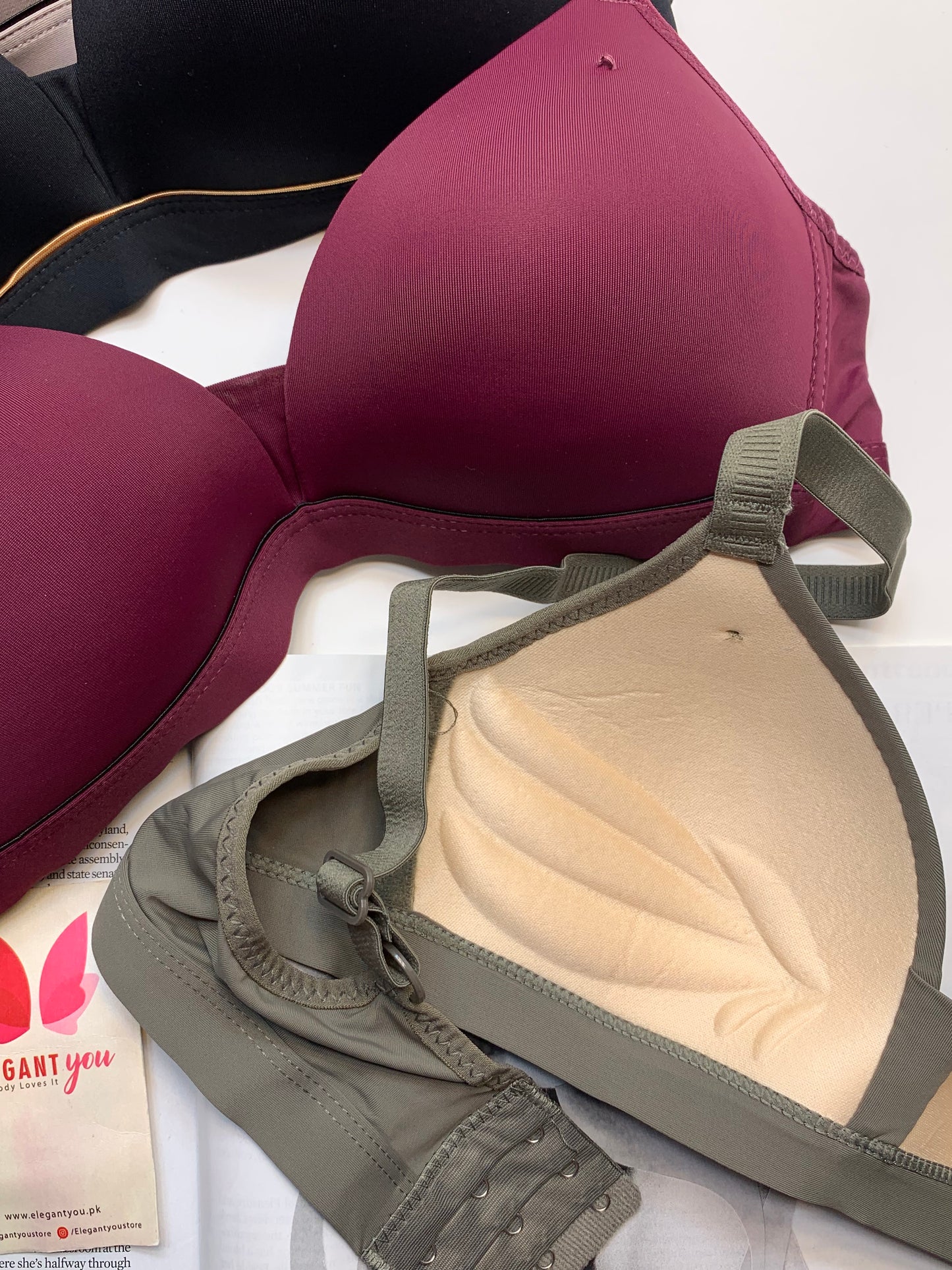 Seamless Soft Pushup T shirt bra