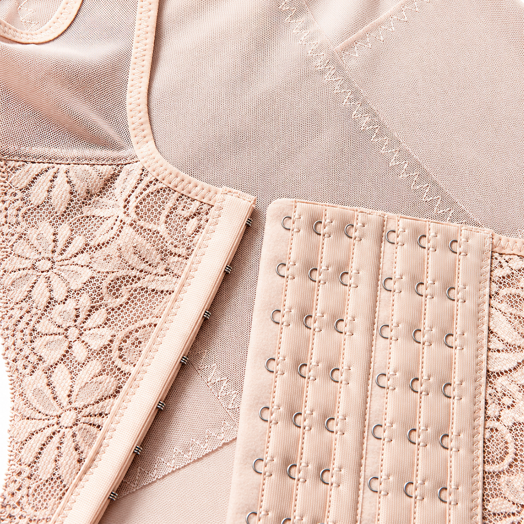 Breathable vest Style Waist and Tummy shaper with Multiple Hooks(B-3)