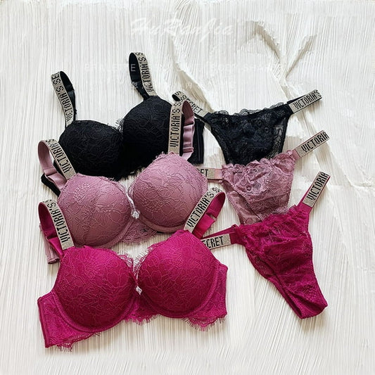 Victoria secret Bridal Padded Pushup Wired Bra set