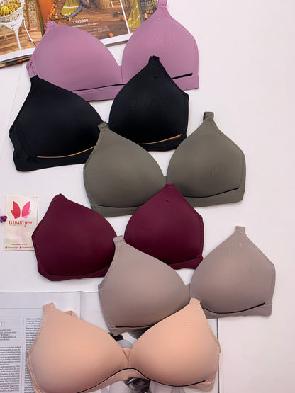 Seamless Soft Pushup T shirt bra